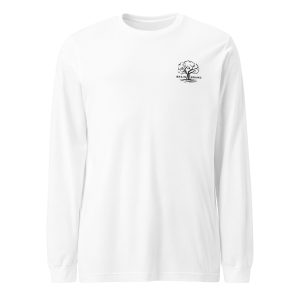 Unisex Long Sleeve Brain Brand Tree-Shirt (Black Logo)
