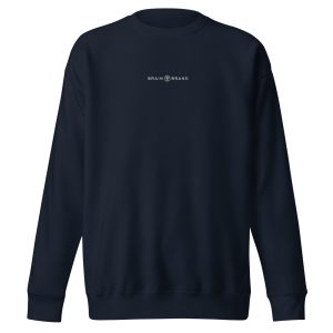 Unisex Brain Brand Sweatshirt (White Logo)